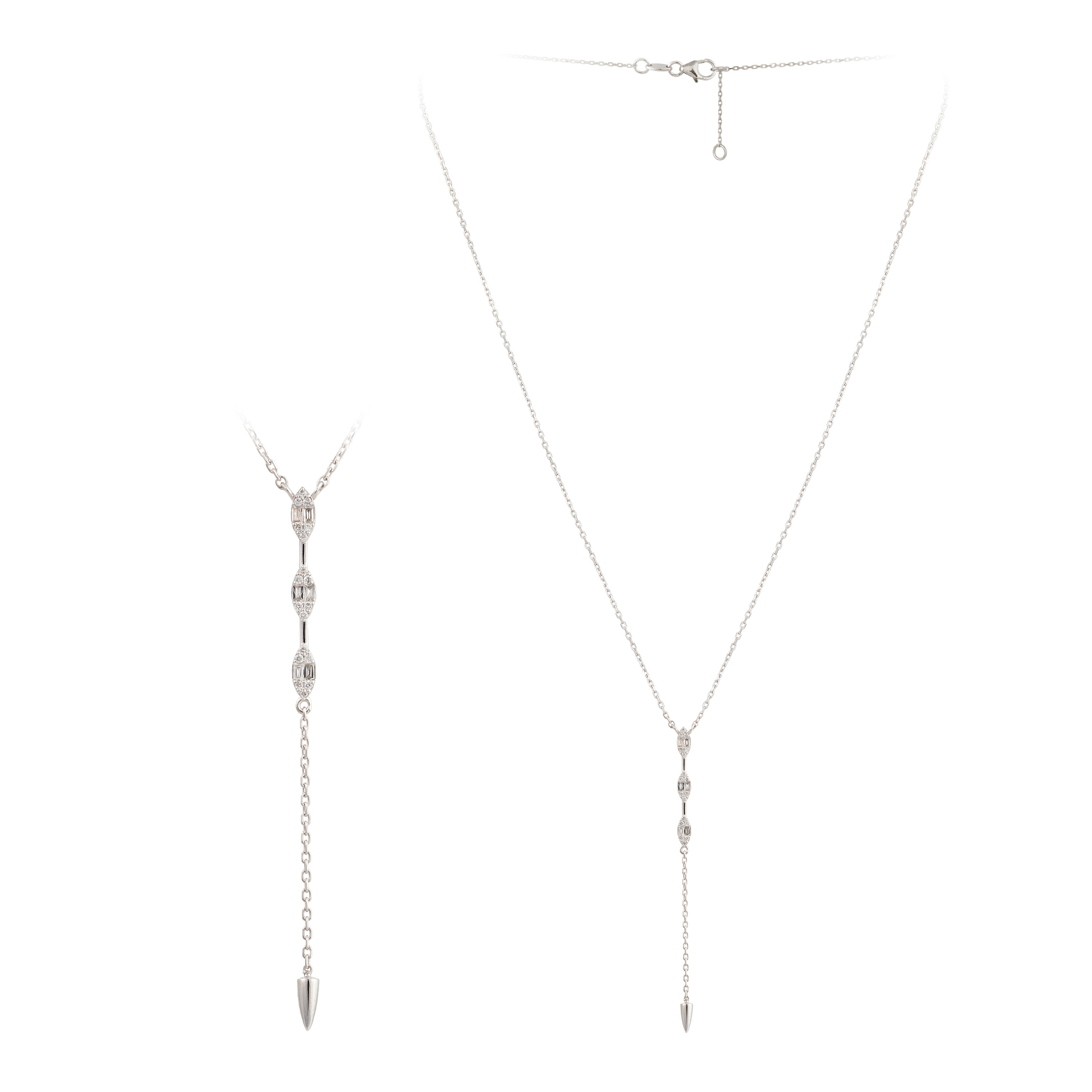 Collier Diamants et Or 18 Carats Ariel