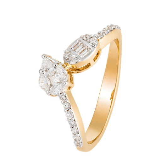 Bague Or 18 Carats et Diamants Octavie